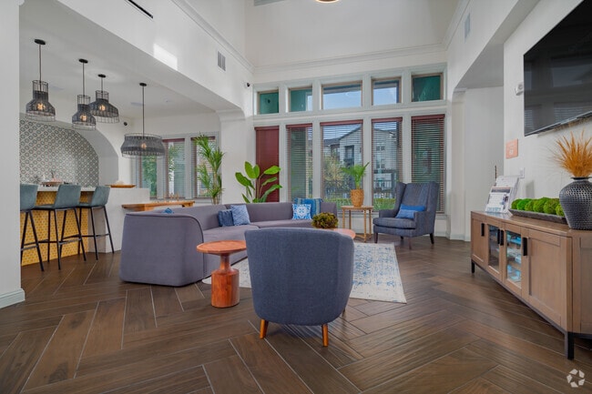 Luxurious Lounge Space with HDTV - The Scott at Medio Creek