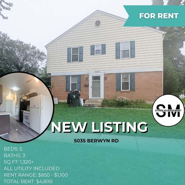 Building Photo - 5035 Berwyn Rd Rental