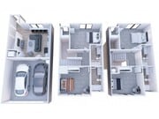 4x4 Townhome Floor Plan