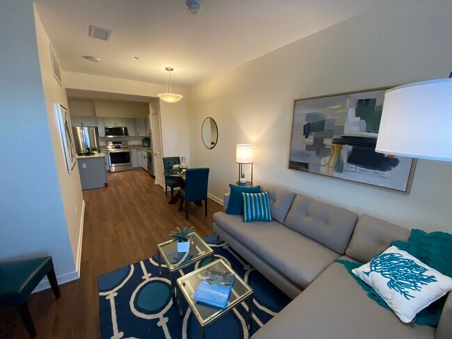 1 BR, 1BA Den -730 SF-Living Rm - Bella Vita Senior Living