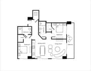 B4 floor plan Metro Edgewater