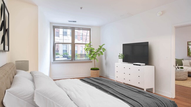 Bedroom with Hard Surface Flooring