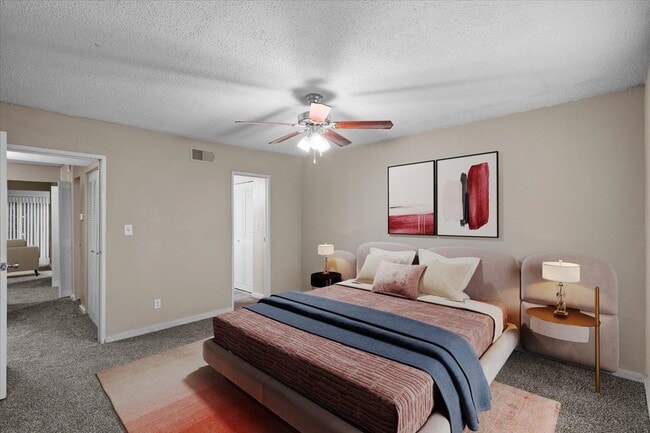Bedroom - Preston Court Apartments & Townhomes