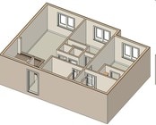 2 habitaciones