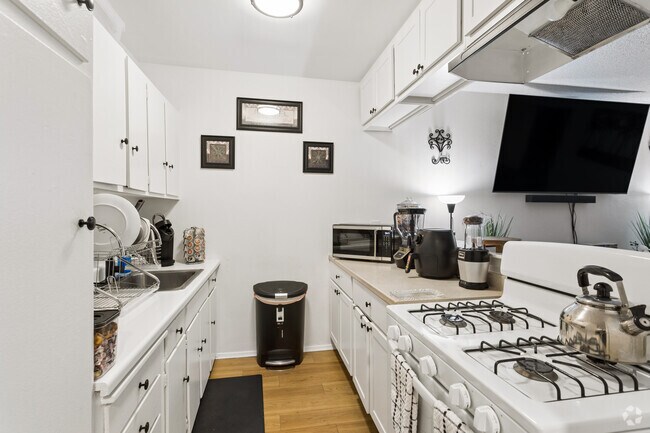 1 dormitorio, 1 baño - 650 pies cuadrados - Cocina