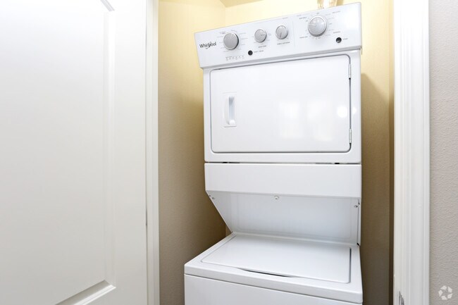 washer/dryer included. No mor laundry mats for you!