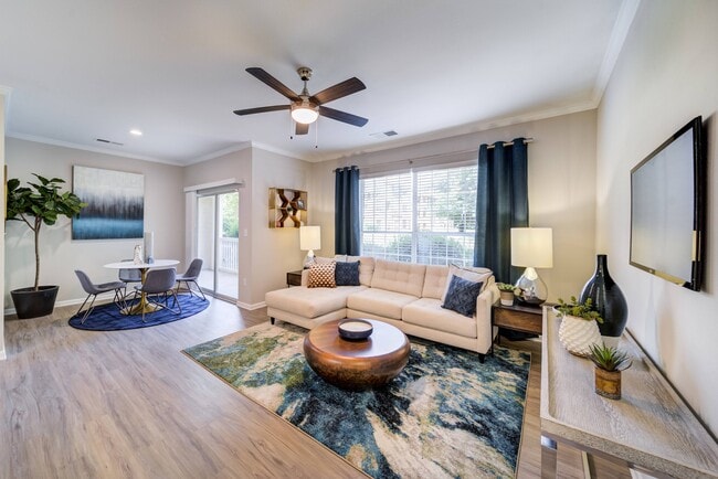 Open Floor Plan Living Area
