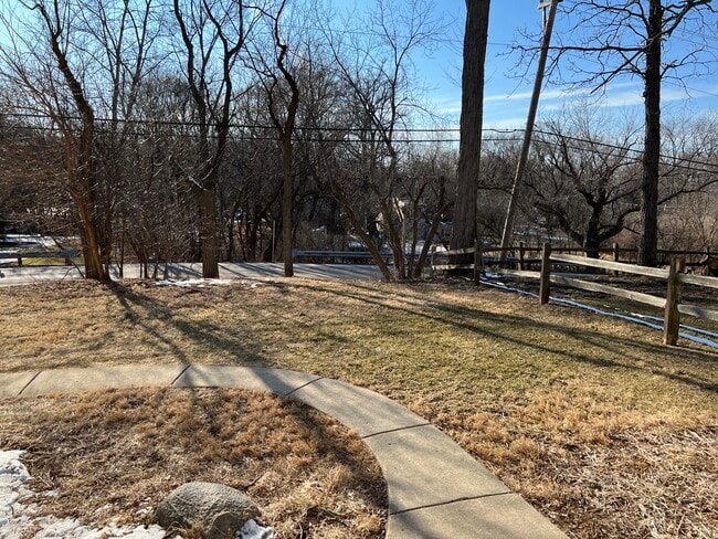 West facing view from Porch - 1005 Algonquin Road