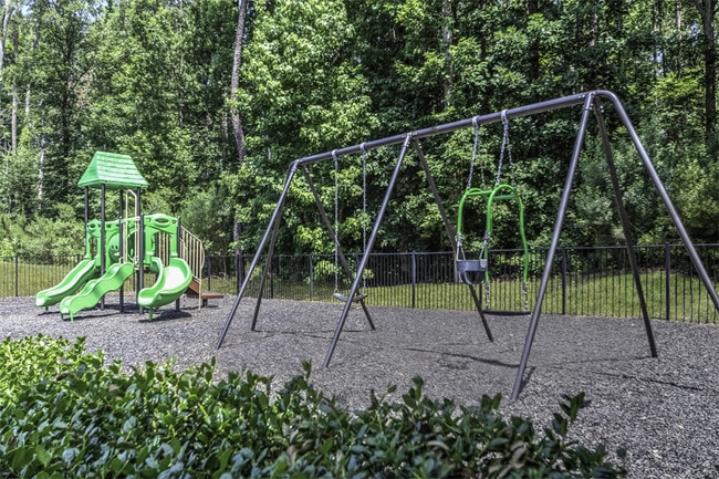 On-site playground with swing set
