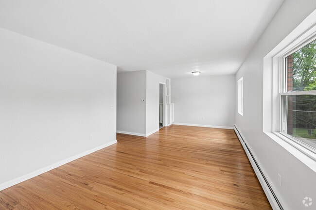2BR, 1BA - 1,100SF -Living Room