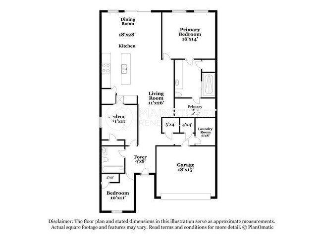 Photo - 3 Bedroom Pet-Friendly Home in St. Cloud, FL with Main Street Renewal