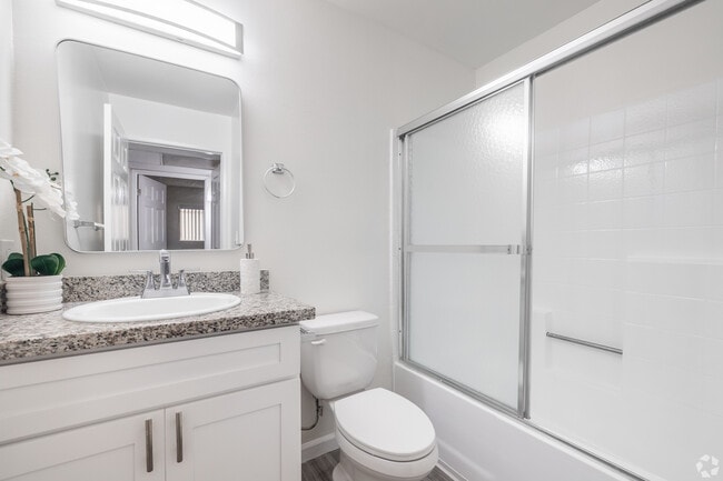 upstairs bathroom - 825 S. Hobart Blvd.
