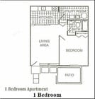 1BR/1BA