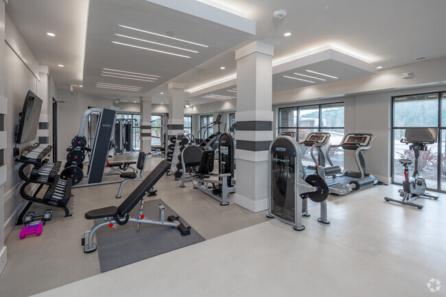 Fitness Center - The Harper Apartments