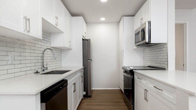 Kitchen with Stainless Steel Appliances