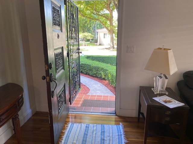 View from front door