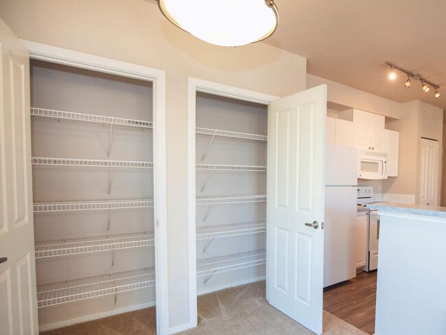 2 bedroom large pantry with storage at Metropolitan Place Apartments
