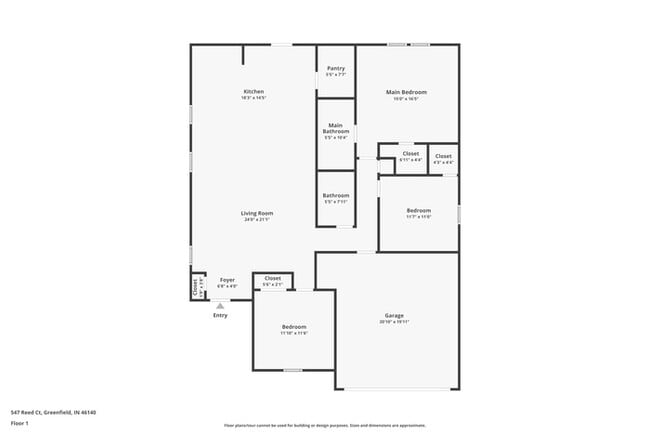 Photo - Spacious 3-Bedroom Greenfield Home