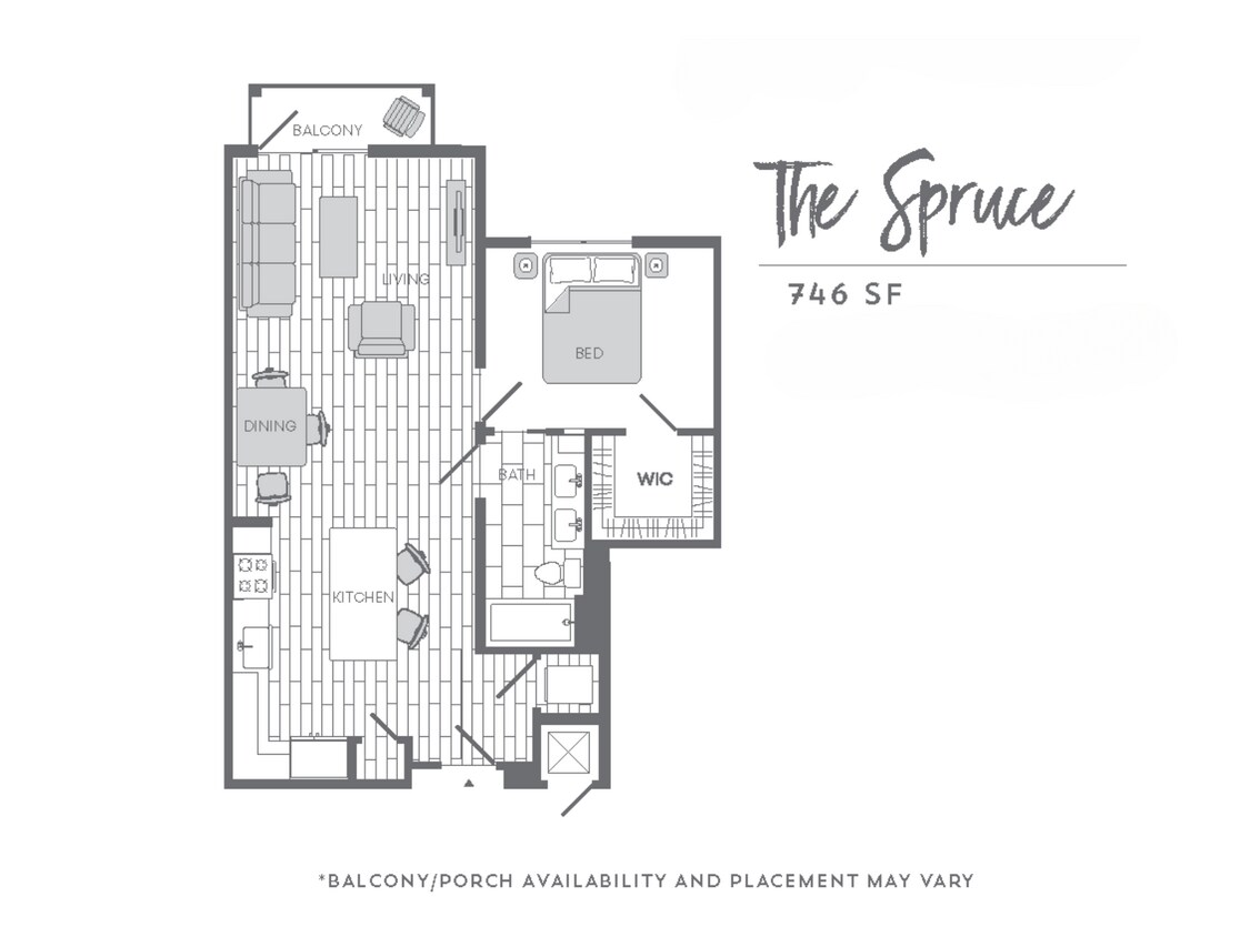 Floor Plan - The Spruce