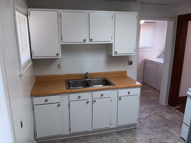 Kitchen and laundry room - 12 Monroe Ave