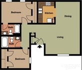 2BR/2BA