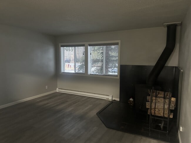 Livingroom and fireplace - 449 W 4th St Unit A