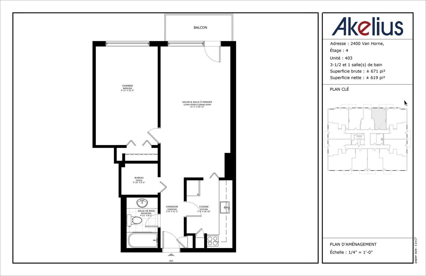 Photo - 2400 Av. Van Horne Unité 403