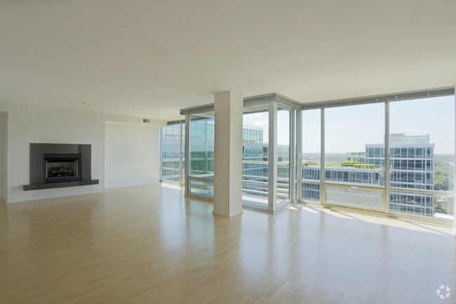 Living room | Skokie Apartments for rent | Optima Old Orchard Woods
