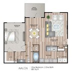 870 Square Feet