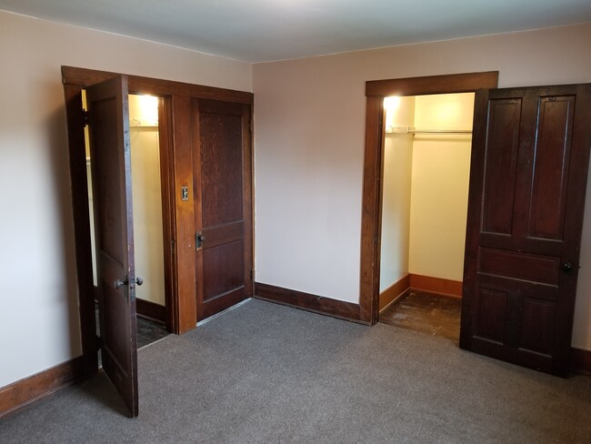 Bedroom with large closets - 903 S Cory St Townhome