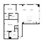 D2 | 2-Bedroom Floorplan