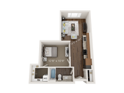 A1 Floorplan - 3D