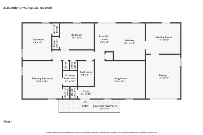 Photo - Adorable 3 Bedroom Home in Augusta