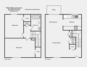 2BR/1BA