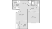 1 Bedroom, 1 Bathroom