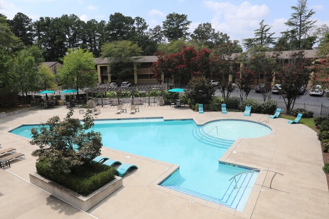 Aerial of Pool