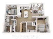 B3 floor plan Marea