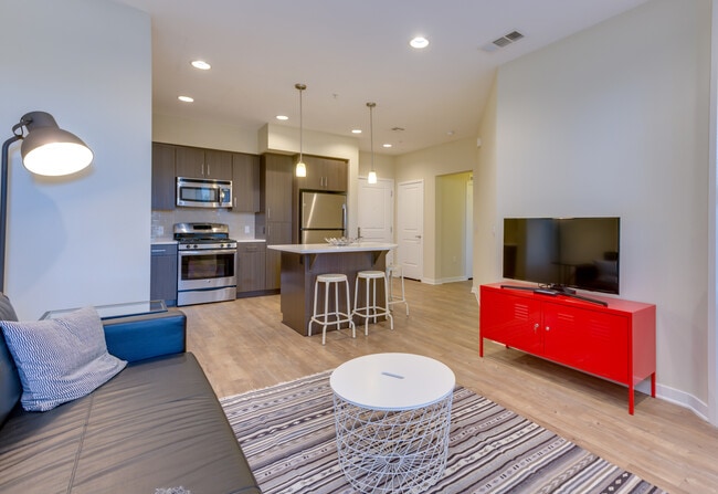Phase III Modern Living Room and Kitchen