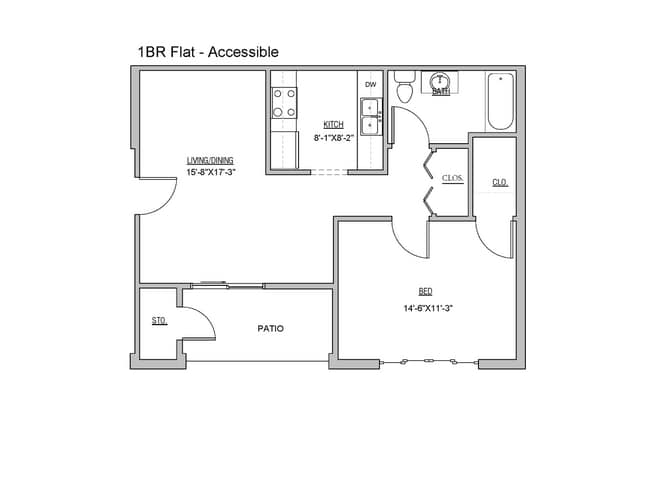 Photo - Charming 1BR Apartment – Minutes from Nashville, Handicap Accessible Unit 276F