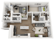 2 Bed 2 Bath - B4