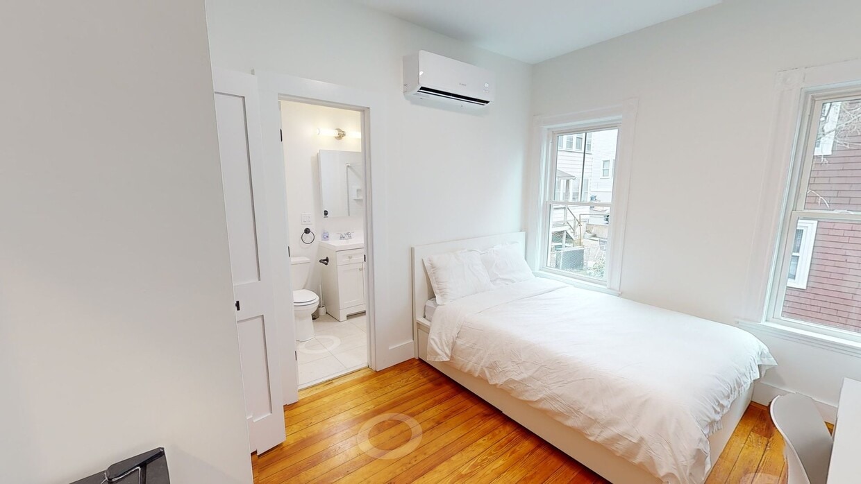 Photo - Furnished Bedroom with Private Ensuite Bat... Apartment