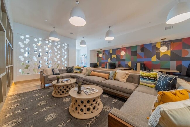 Resident Lounge at UHill in Durham, NC - University Hill Apartments