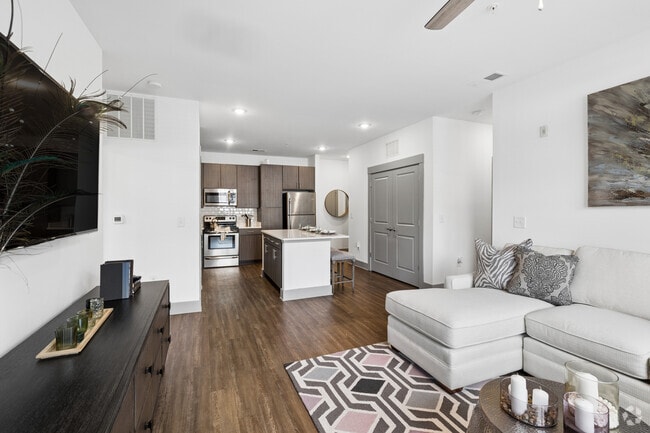 2A-R 2BR, 2BA - 1,044SF - Living Room