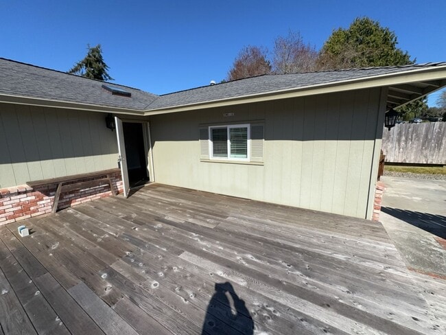 Photo - Newley updated 3-bedroom home features fenced yard, garage, and covered patios!