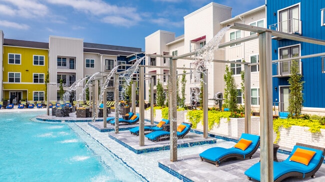 Luxury Pool with Cabanas