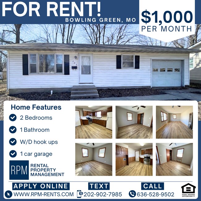 Building Photo - 2 Bedroom 1 Bathroom in Bowling Green, MO Rental