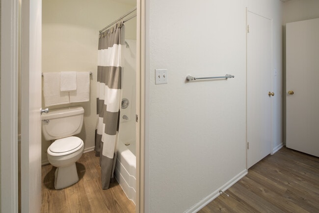 Classic Package II bath with hard surface flooring
