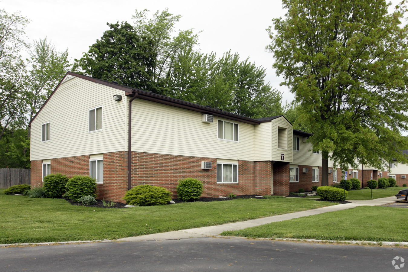View from Parking Lot - Willow Creek Apartments