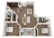The Manchester III | Barrington Place | Apartments in Madison, WI
