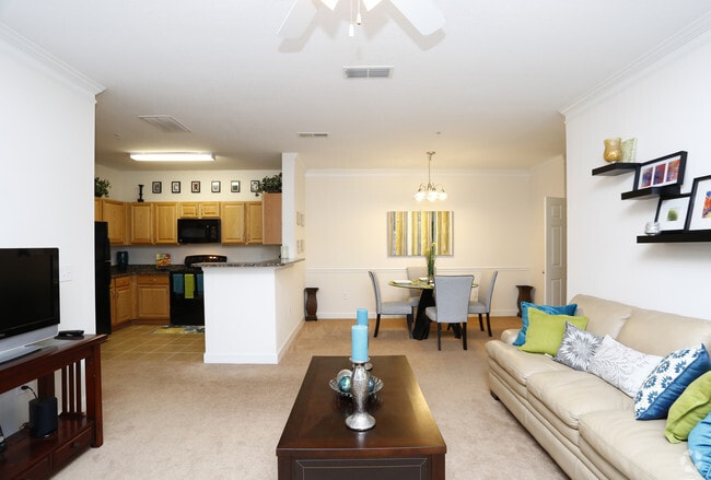 2BR, 2BA - 1116 SF The Ledge Stone- Living Area
